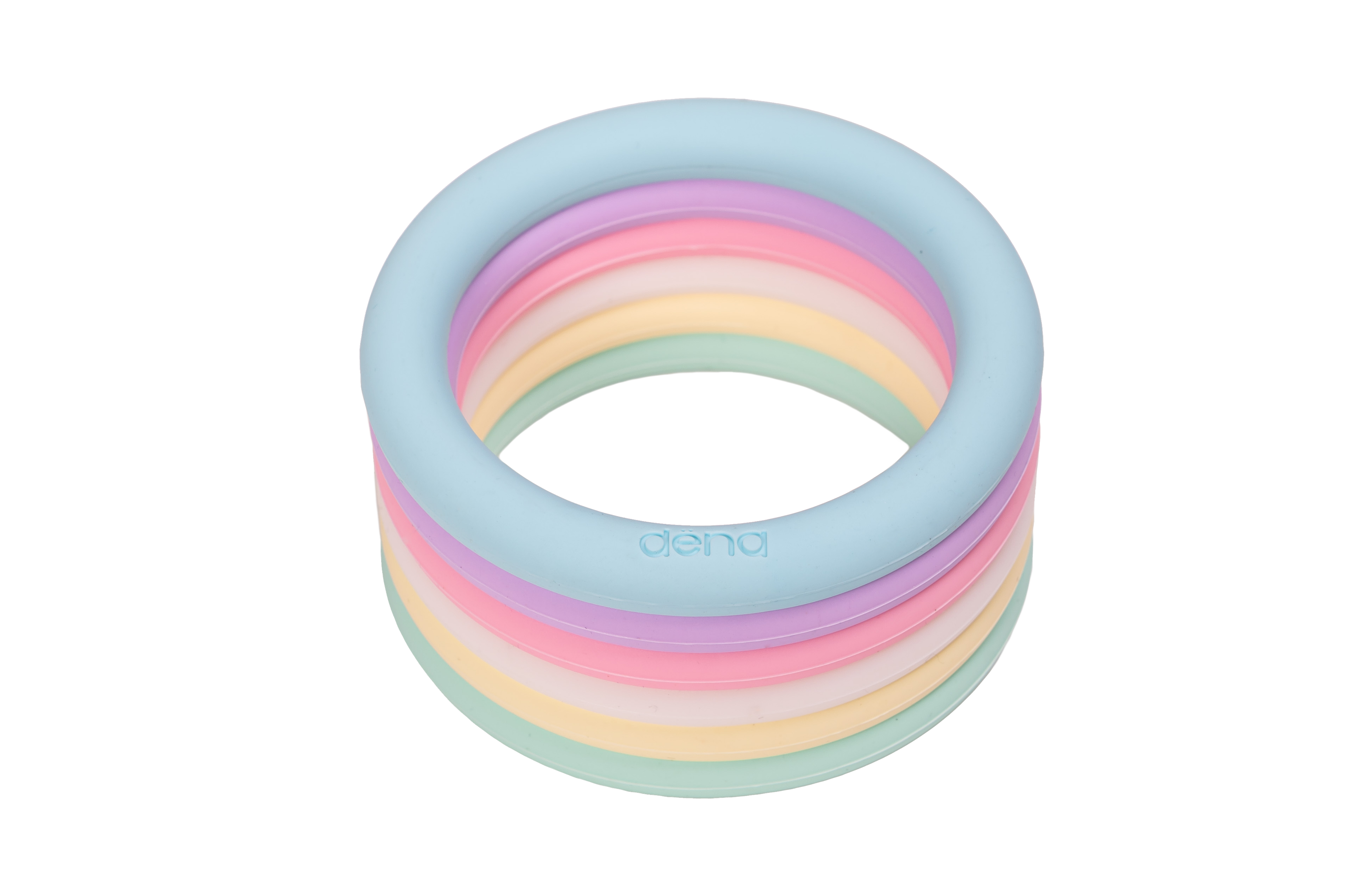 6 Pastel Rings