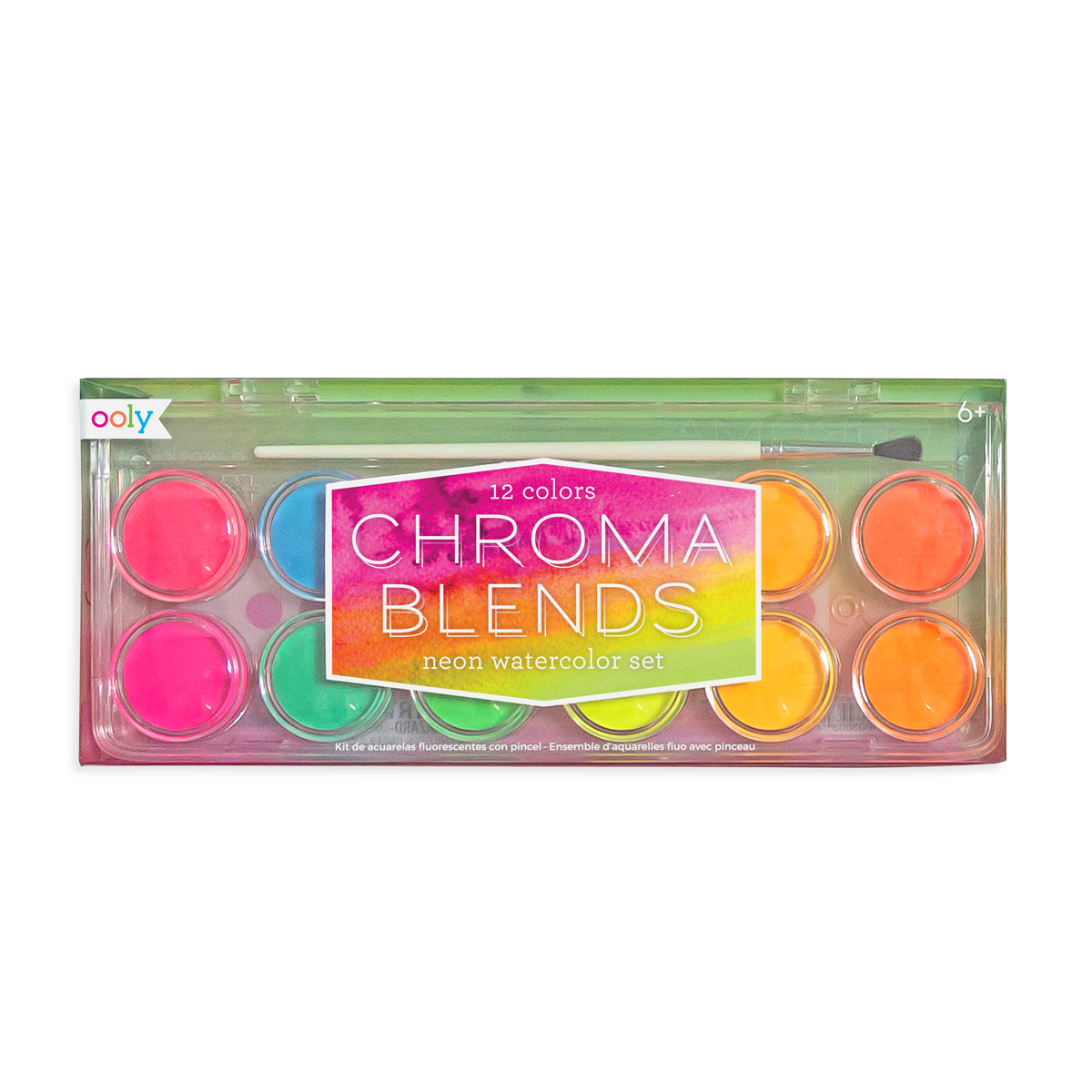 Chroma Blends Watercolor Paint Set – Neon