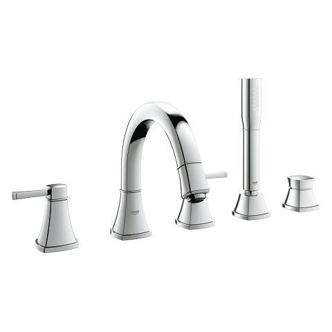 Grohe 19919 Grandera Five-Hole Bathtub Faucet with Handshower