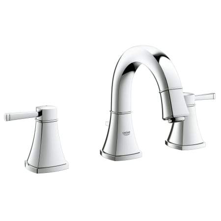 Grohe 20418 Grandera 8 Inch Widespread Two-Handle Bathroom Faucet