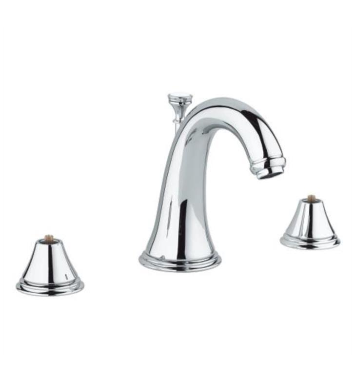 Grohe 20801 Geneva 8 Inch Widespread Two-Handle Bathroom Faucet