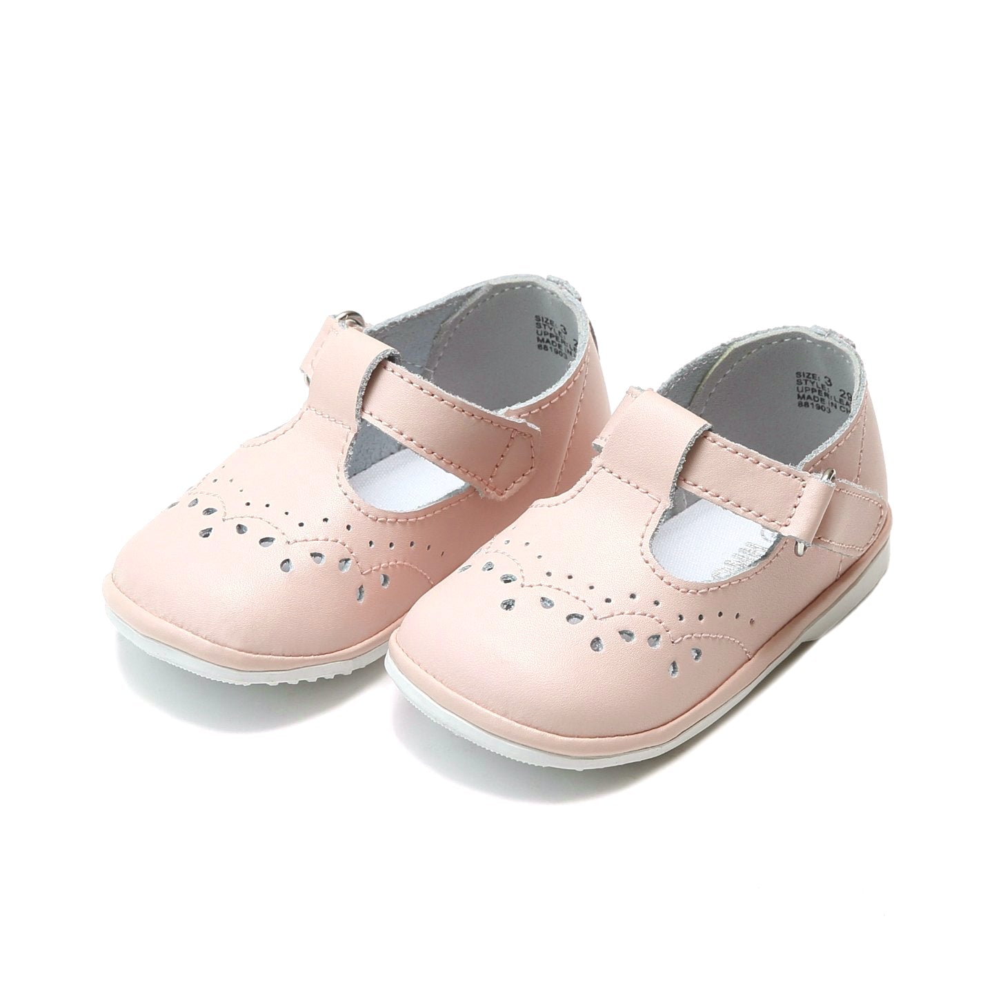 Birdie Pink Leather T-Strap Mary Jane – Babies & Toddlers