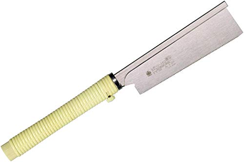 Gyokucho Japanese Pull Saw, Dozuki Style, 180mm Blade Length (Rattan Grip)