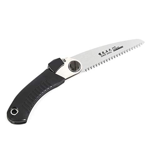 DENKO SEKKA Pruning Saw, Japanese Pull Saw for Woodworking and Wood Craftsmanship, Long Handle with Precision Blade and Cutting Power, Heavy Duty