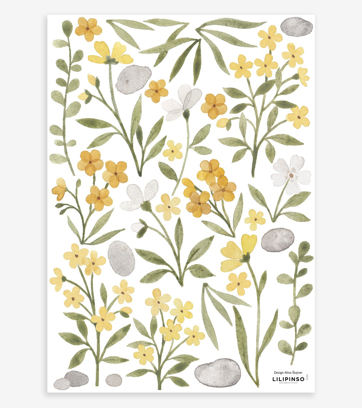 Lucky Ducky – Wall Decals Murals – Flowers And Foliage