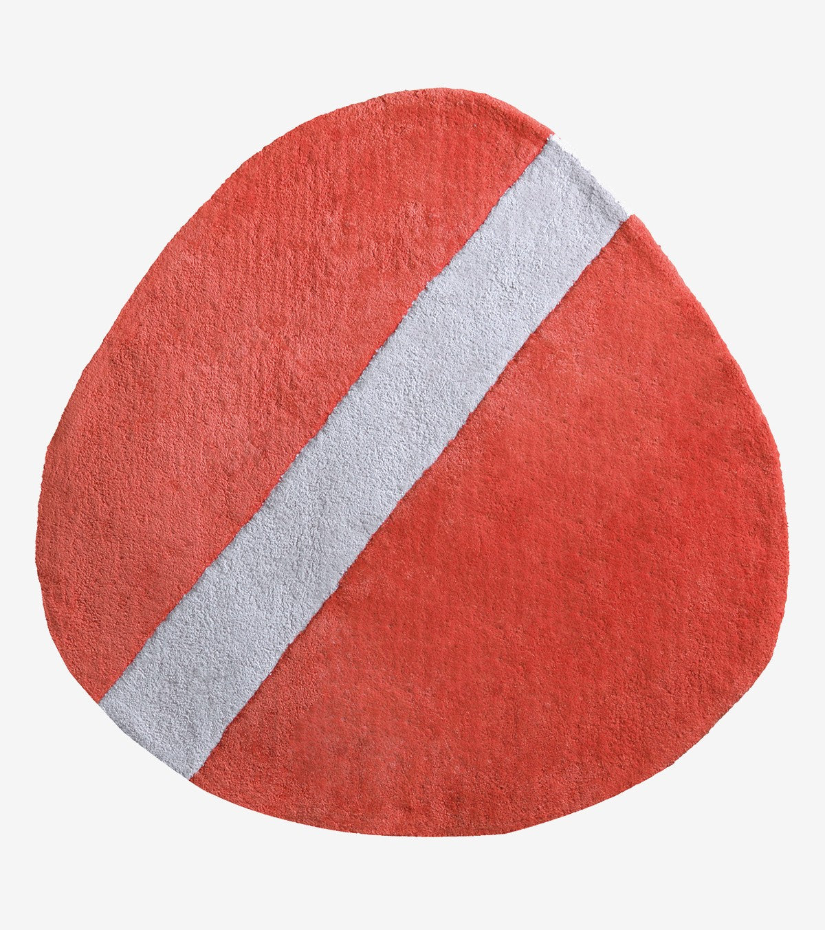 Stone – Rug Kids – Pebble (red & Grey)