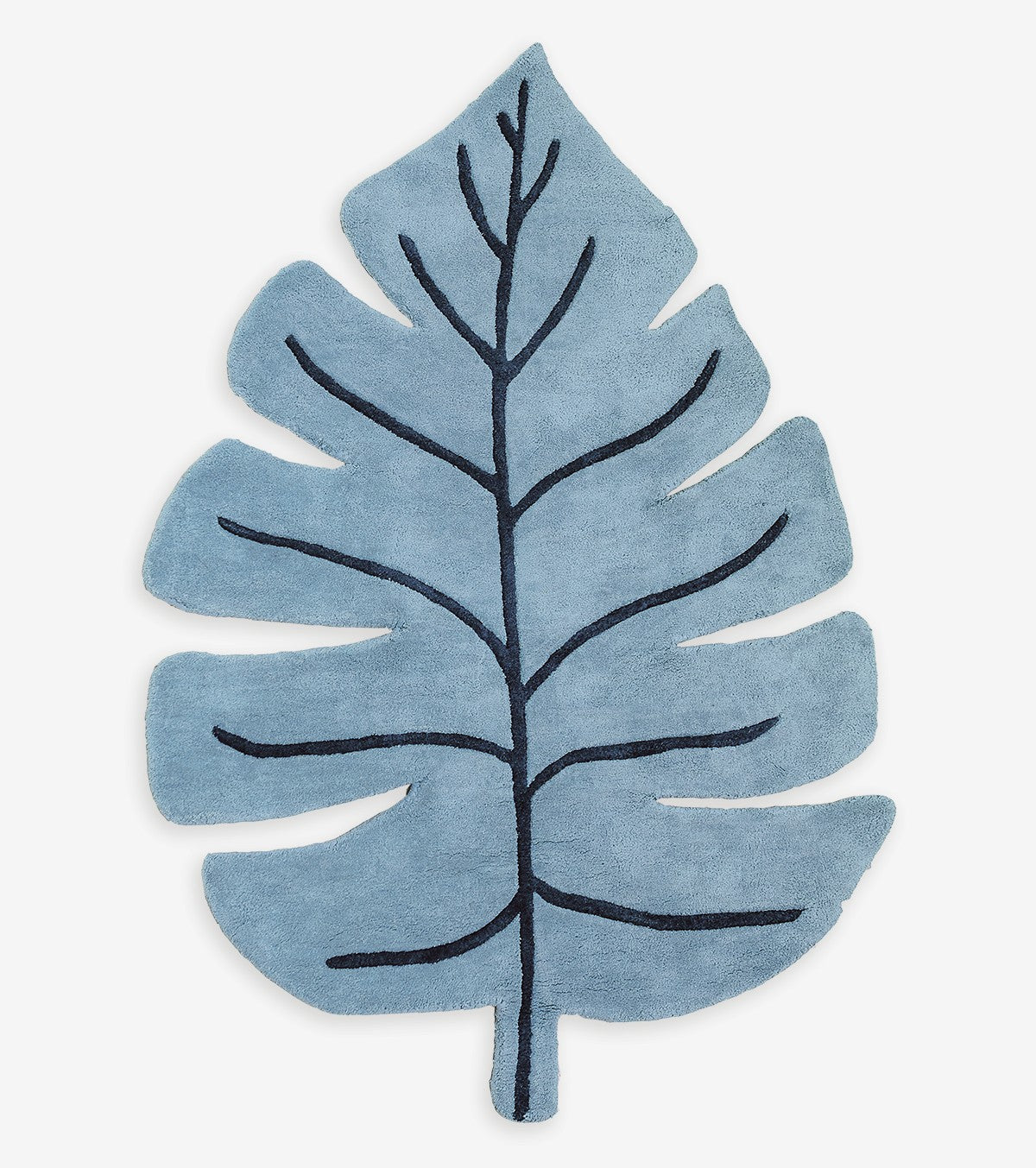 Tanzania – Rug – Monstera Blue Leaf