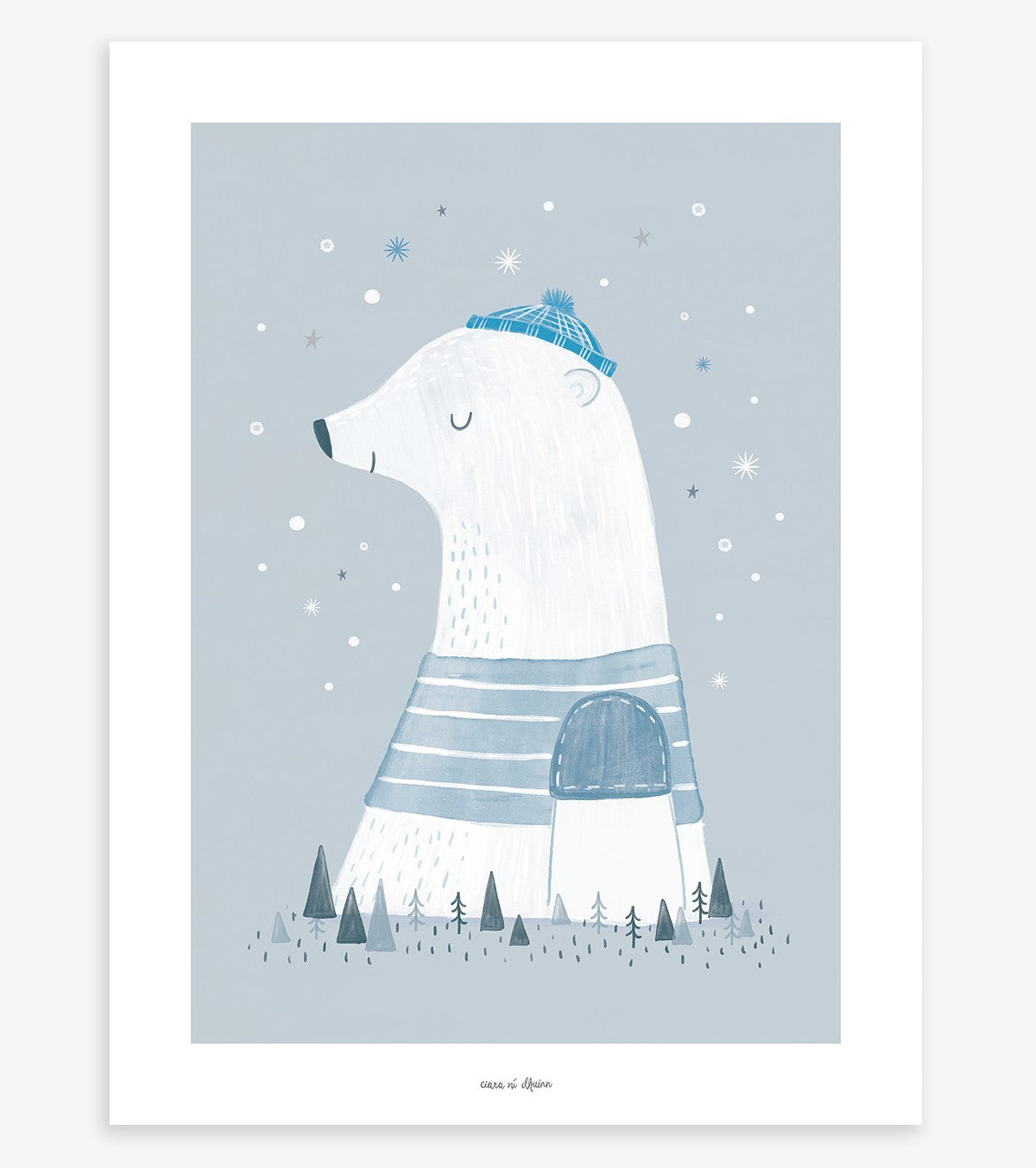 Artic Dream – Children’s Poster – The Polar Bear