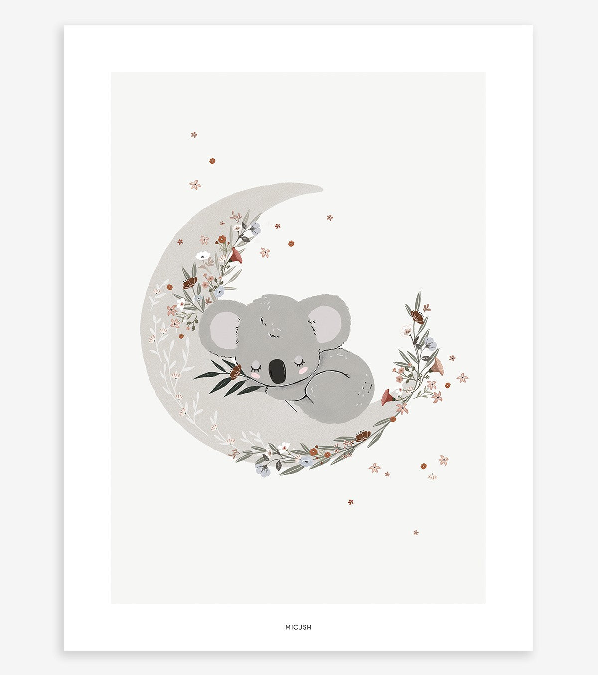 Lilydale – Children’s Poster – Sleeping Koala