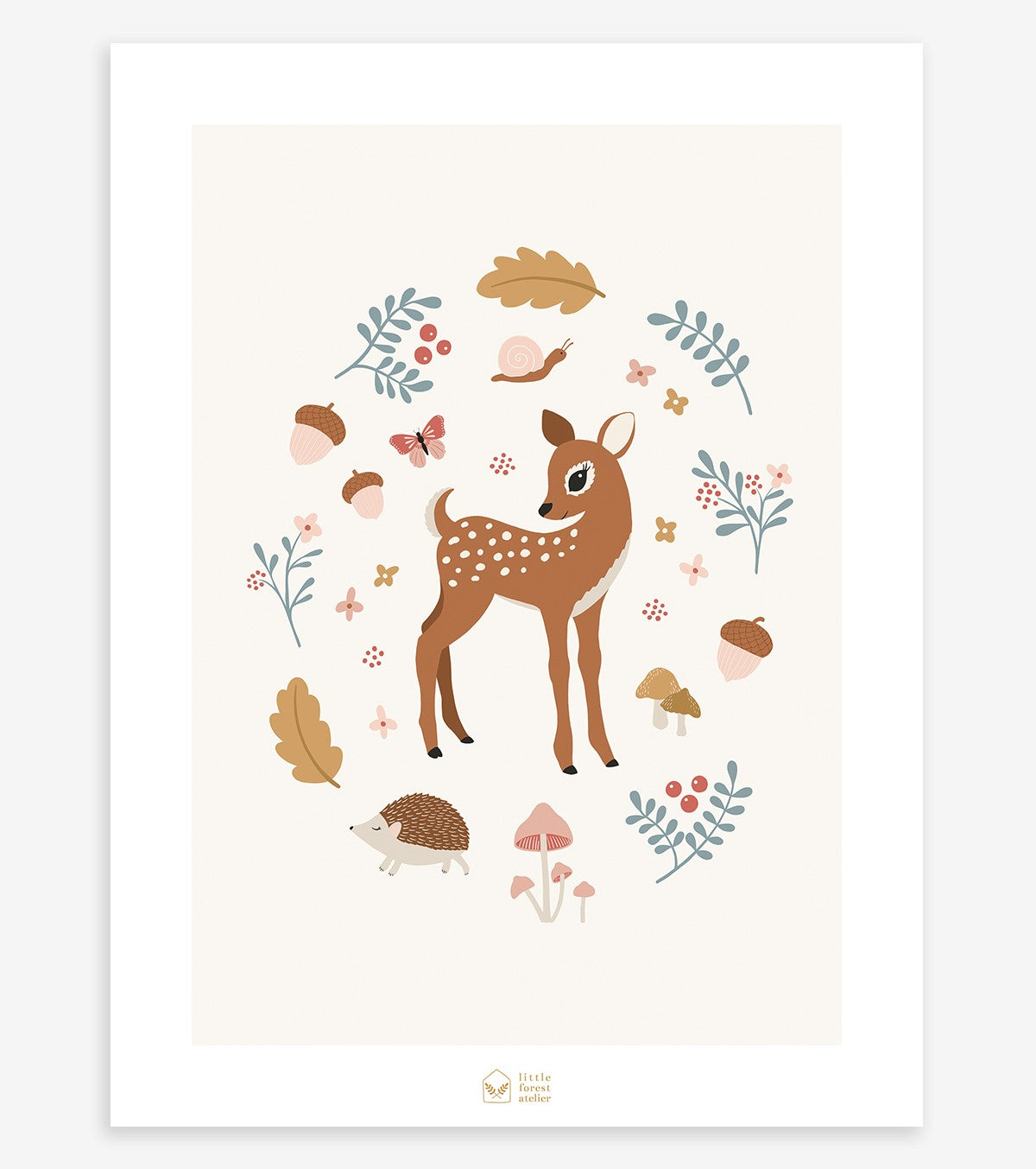 Jöro – Children’s Poster – Soft Fawn