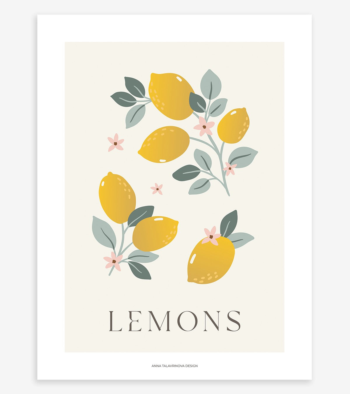 Louise – Children’s Poster – Lemons