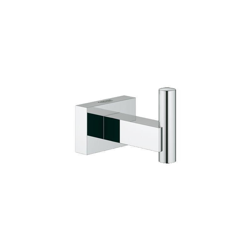 Grohe 40511001 Essentials Cube Wall Mount Robe Hook