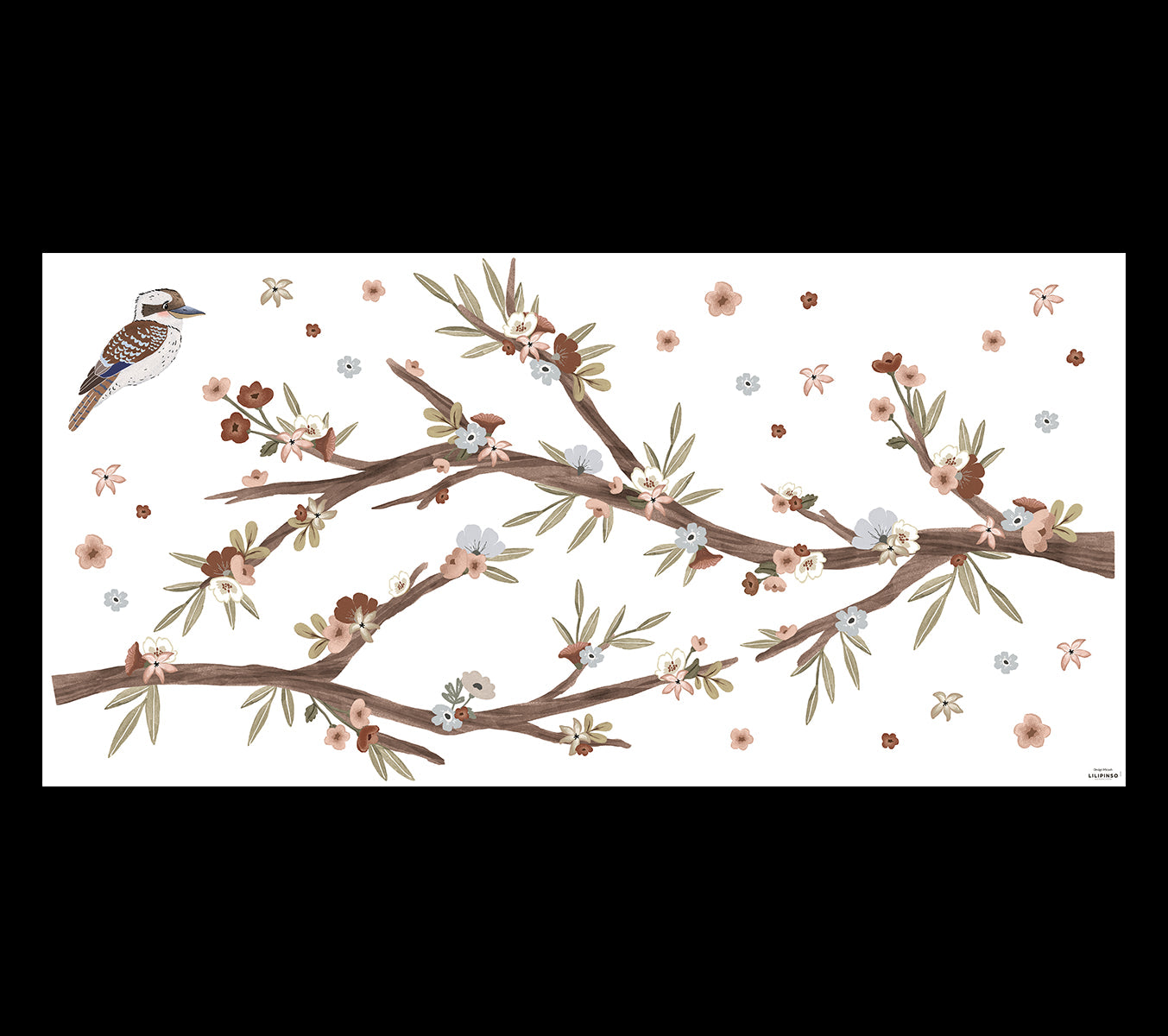 Lilydale – Wall Decals Walls – Large Flowering Branches