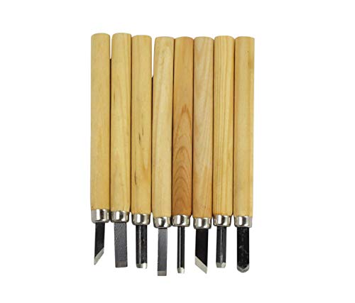 SE Wood Carving Chisel Set (8 PC.) – 773WC