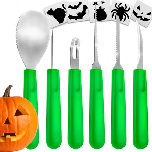 Halloween Pumpkin Carving Kit Case – Complete Pumpkin Carving Set With Saw Pumpkin Carving Knife – Halloween Pumpkin Carving Tools – Multipurpose