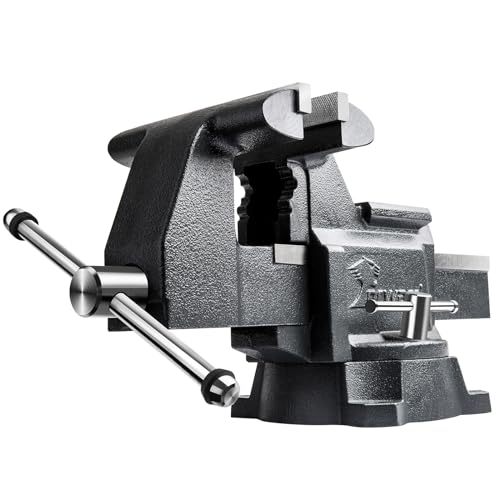 Forward CR40A-4.5In Bench Vise 210 Degrees Swivel Base Heavy Duty with Anvil (4 1/2″)