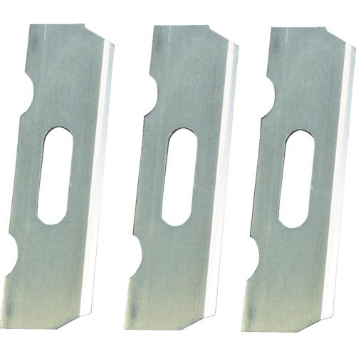 KAKURI Japanese Plane Blade Replacement Set 42mm (3 Pcs), Made in JAPAN