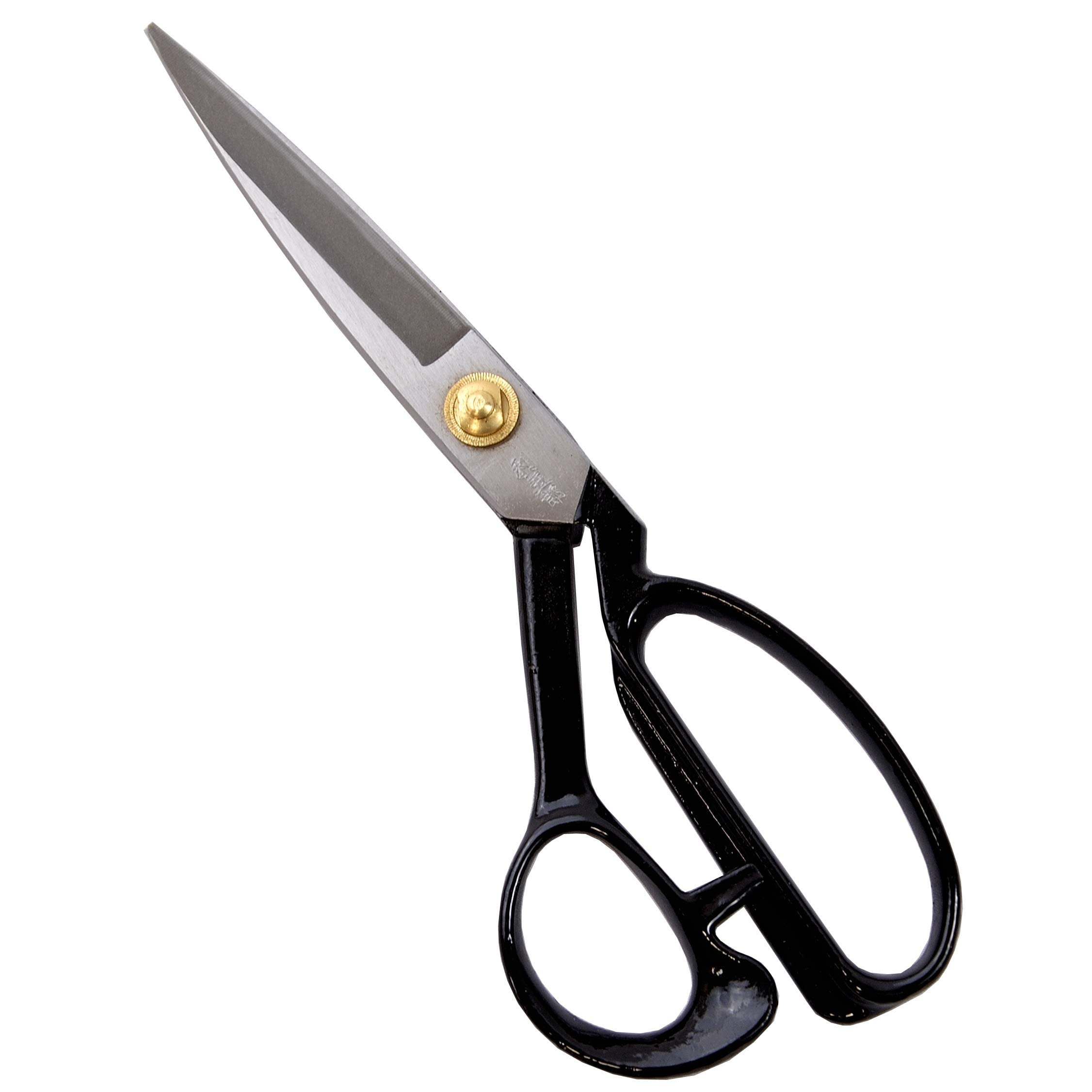 KAKURI Japanese Fabric Scissors for Sewing 8″, Made in JAPAN, Japanese Professional Sewing Shears, Razor Sharp Japanese Steel Balde, Black