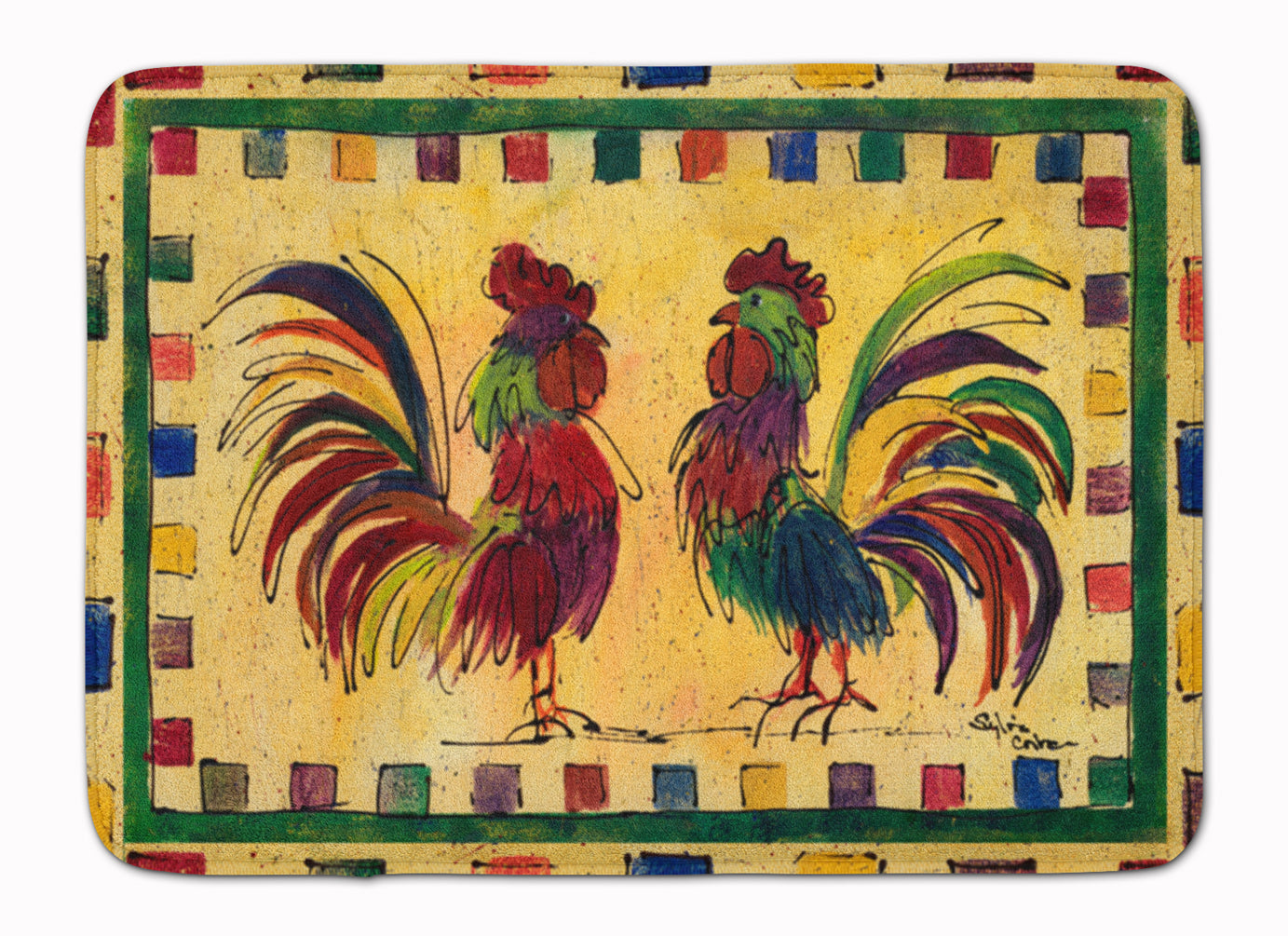 Bird – Rooster Machine Washable Memory Foam Mat