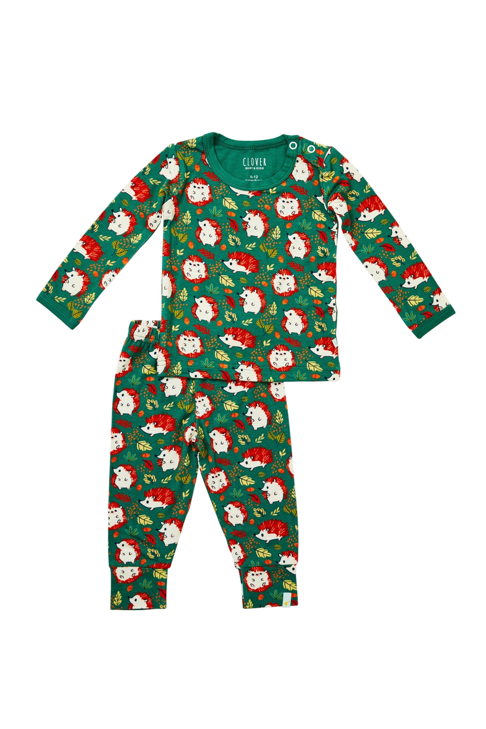 Long Sleeve Pajama Set – Hedgehogs