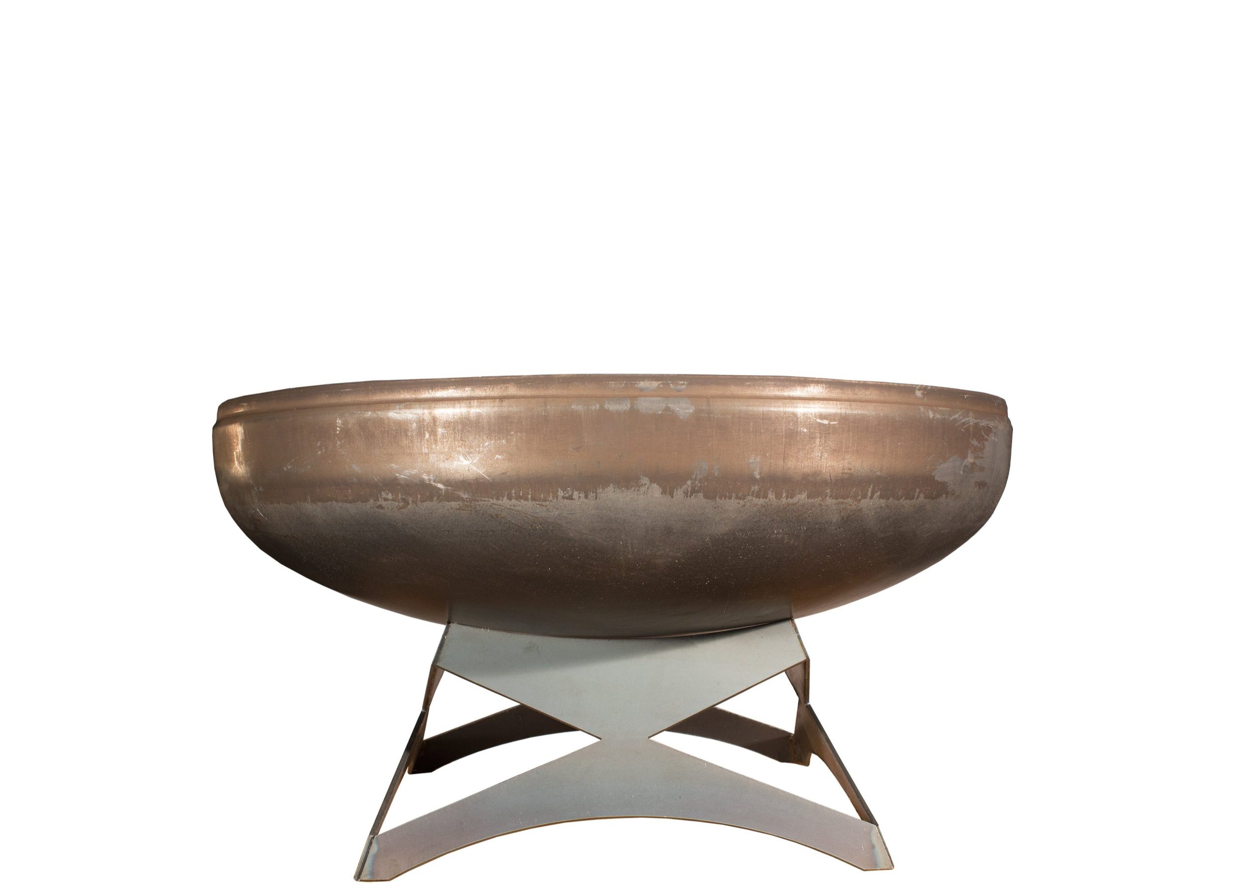 Ohio Flame Liberty Fire Pit with Angular Base