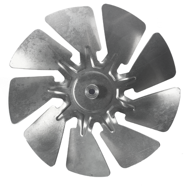 Buck Wood Stove 9-1/4″ Blower Fan Blade for 3 Speed Blowers: PO400170