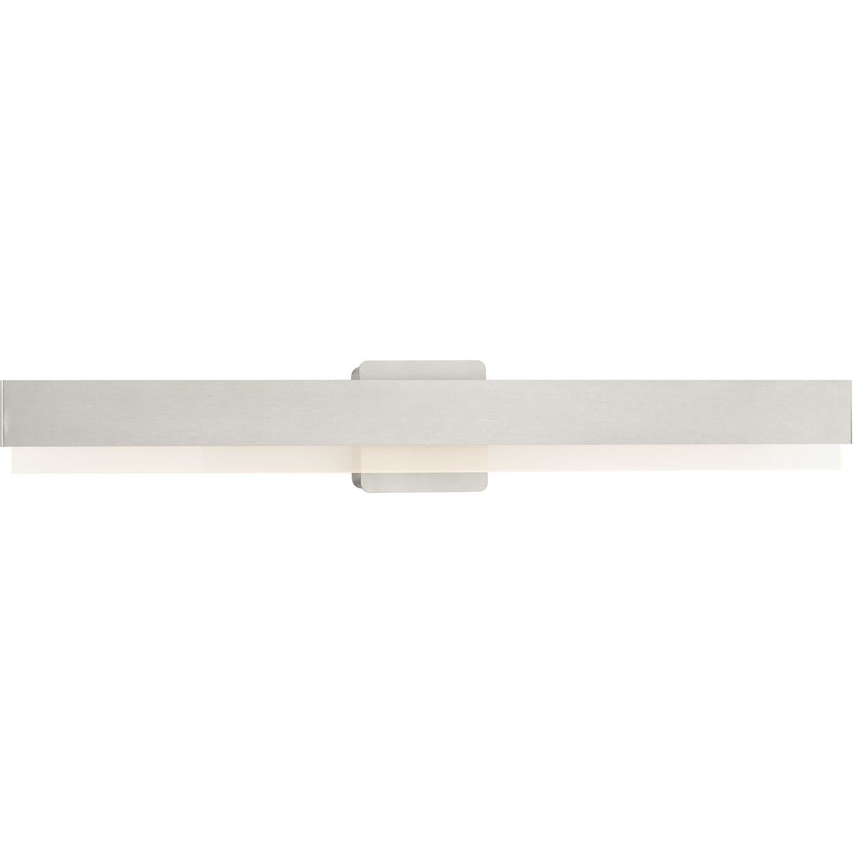 PROGRESS LIGHTING P300407-009-CS Semblance Collection 32 in. Brushed Nickel Medium Modern 3CCT Integrated LED Linear Vanity Light in Brushed Nickel