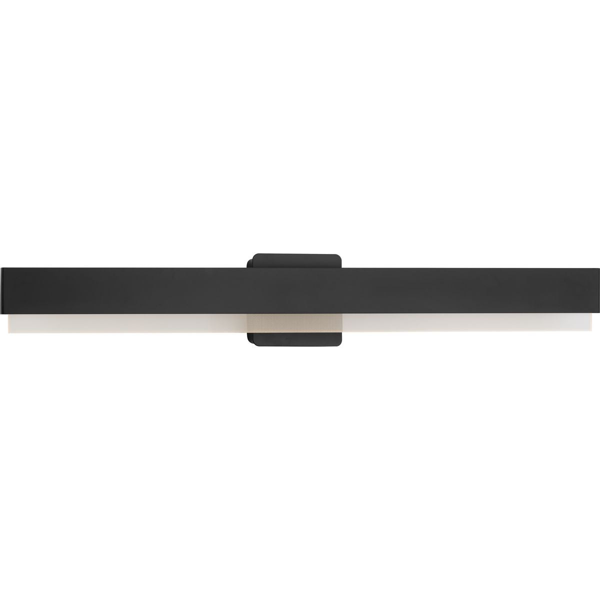 PROGRESS LIGHTING P300407-31M-CS Semblance Collection 32 in. Matte Black Medium Modern 3CCT Integrated LED Linear Vanity Light in Matte Black