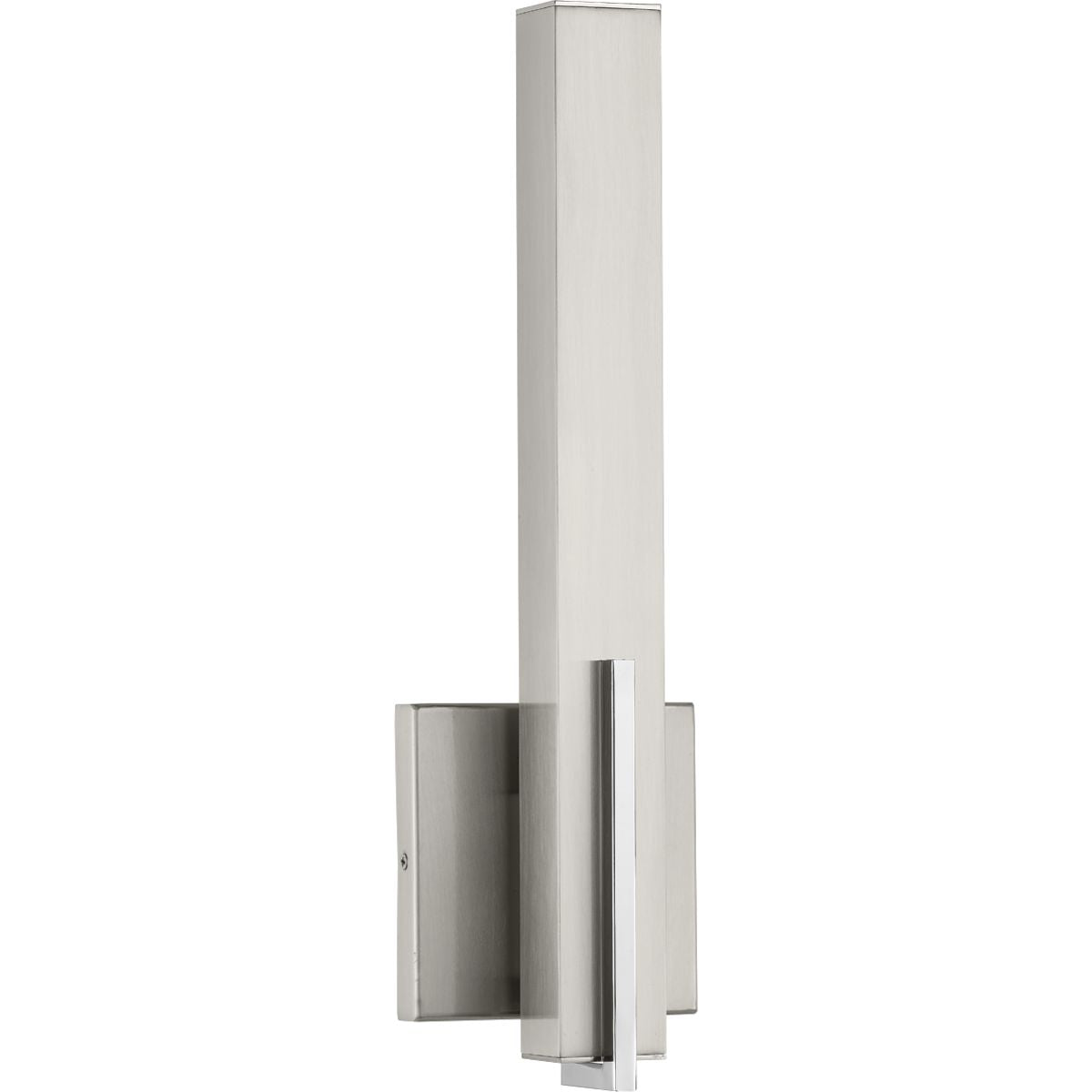 PROGRESS LIGHTING P710051-009-30 Planck LED Collection One-Light LED Wall Sconce, Brushed Nickel Finish in Brushed Nickel