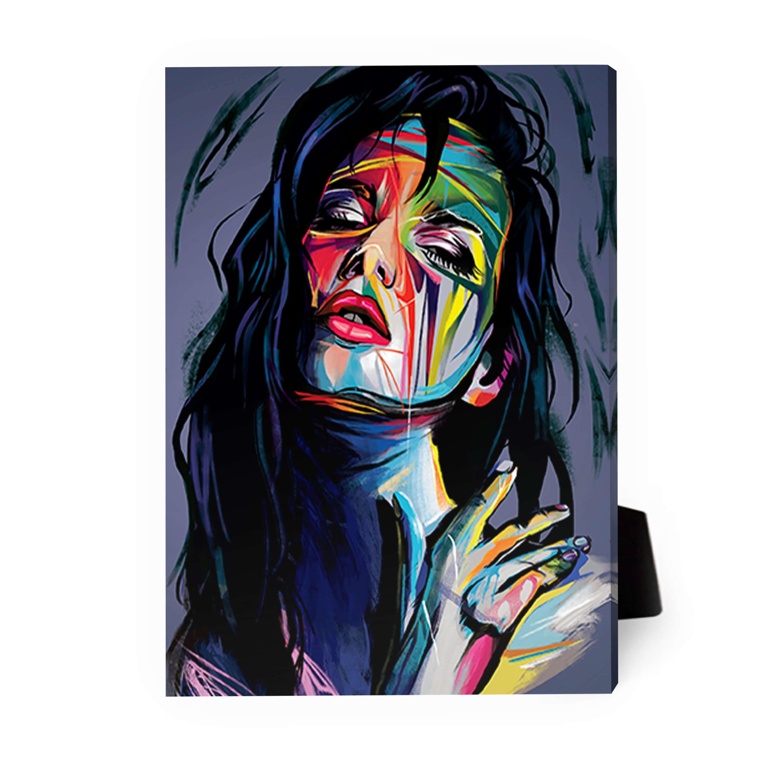 Abstract Woman Desktop Canvas