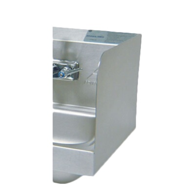 Advance Tabco 7-PS-16C – Welded Side Splash, 7-3/4″H (installed height), one side (specify side)