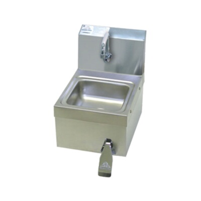 Advance Tabco 7-PS-63 – Hand Sink, wall model with skirt, 9″ wide x 9″ front-to-