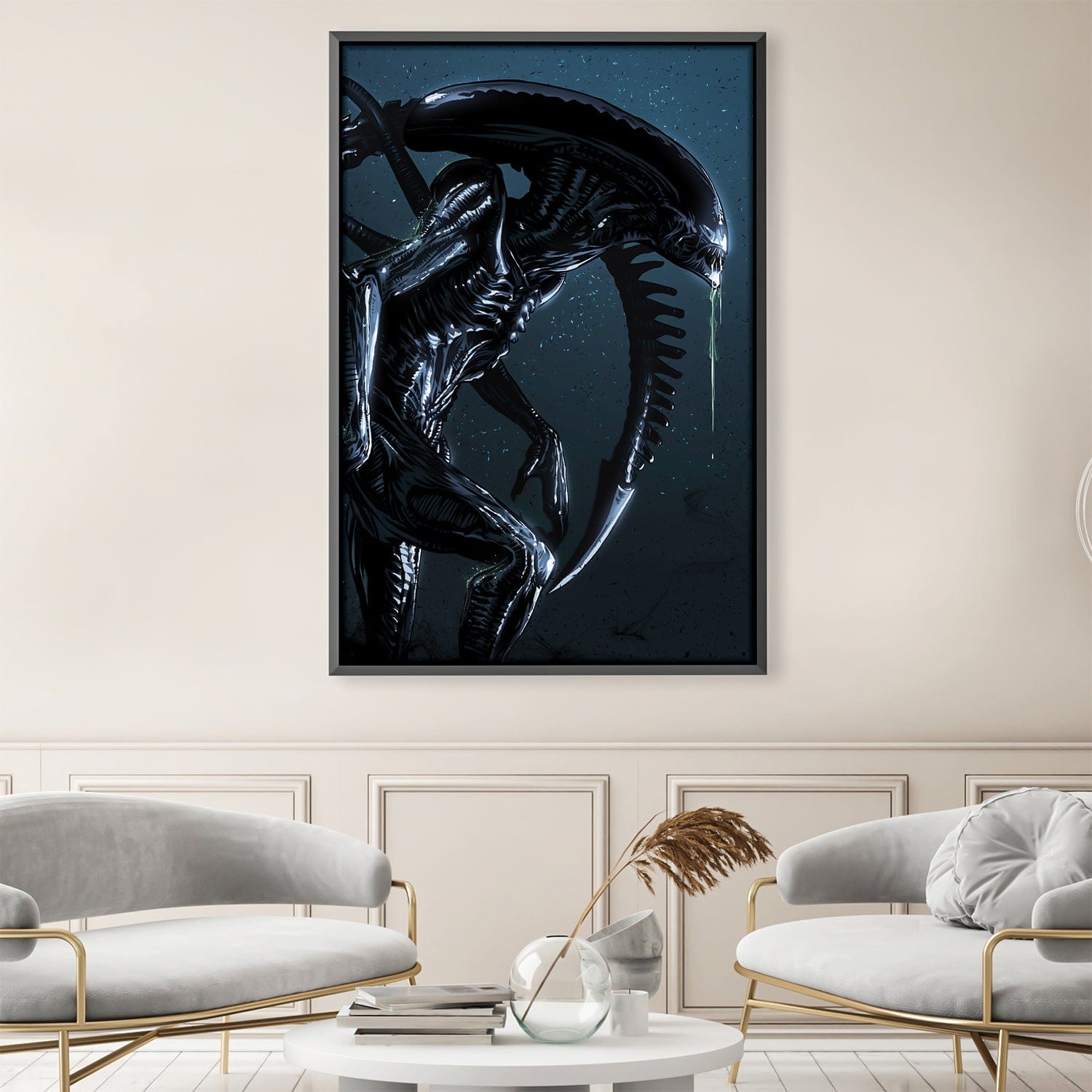 Alien Xenomorph Canvas