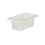 Cambro 92PP190 – Food Pan, 1/9 size, 2-1/2″ deep, polypropylene, translucent, (Case of 6)