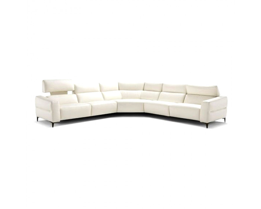 Creative – Mimi Sectional with Recliners in Leather