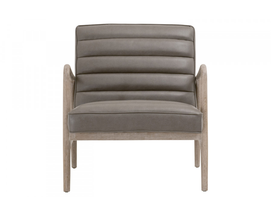 Essentials - Tahoe Club Chair in Ore Gray Synthetic Natural Gray