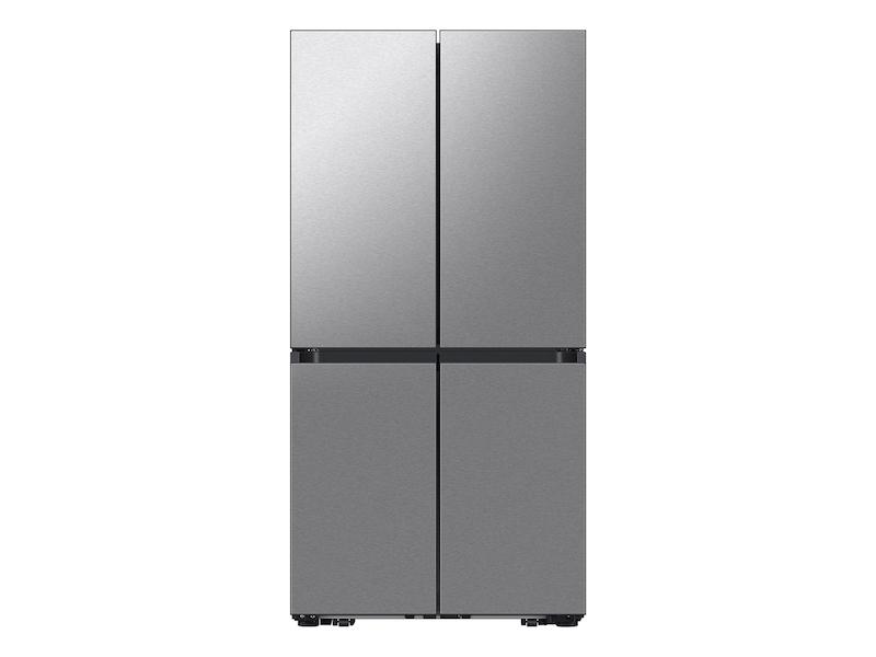 Bespoke 23 cu. ft. Counter Depth 4-Door Flex™ Refrigerator with Beverage Center™ & Customizable Door Panels in Stainless Steel