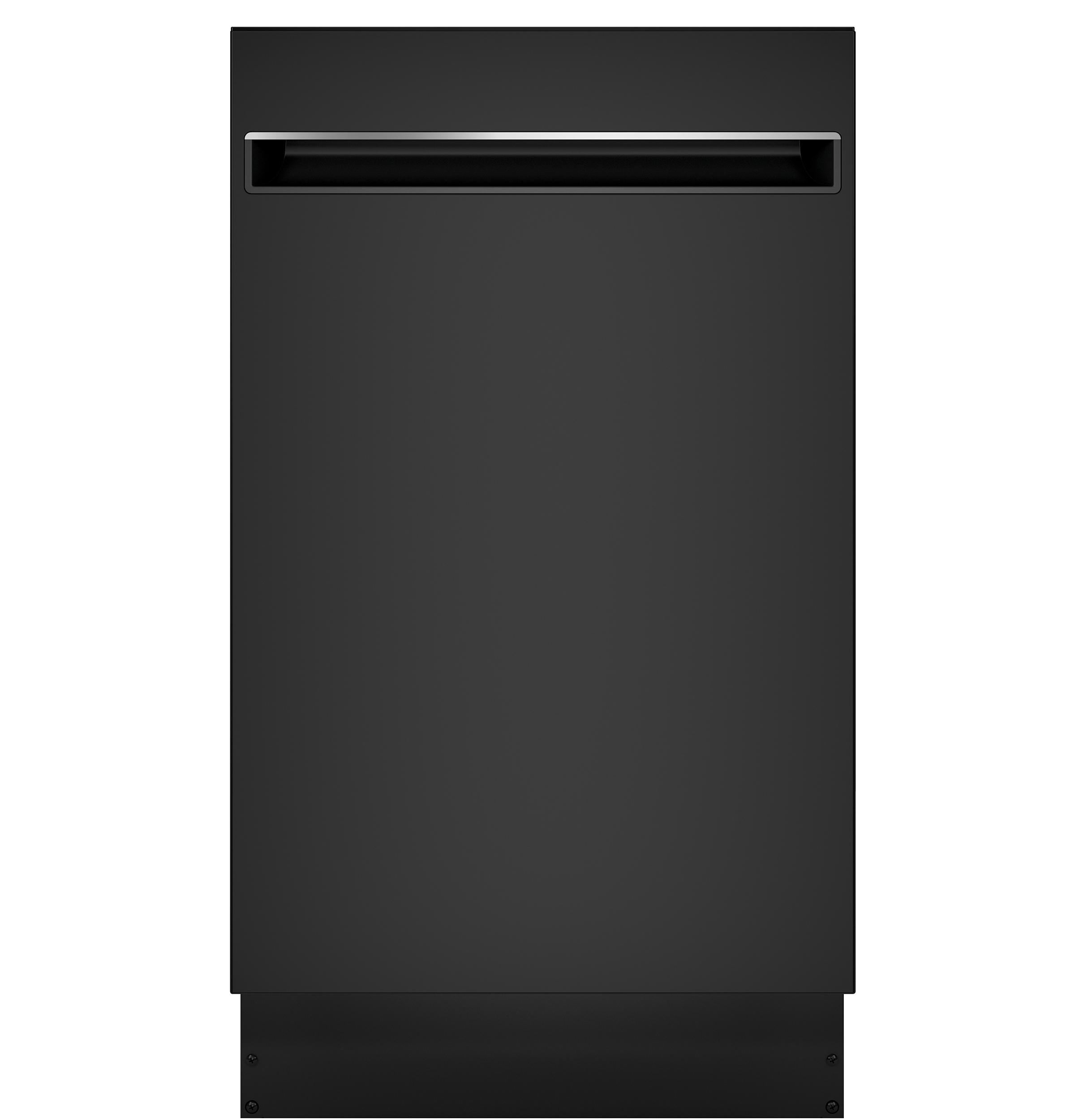 GE Profile™ ENERGY STAR® 18″ ADA Compliant Stainless Steel Interior Dishwasher with Sanitize Cycle