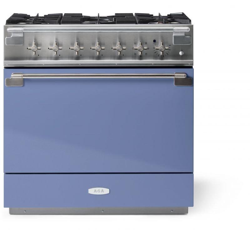 Aga ELISE 36″ 36 Dual Fuel, Carnaby Blue