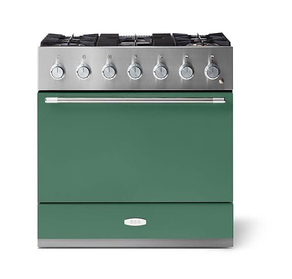 Aga MERCURY 36″ Dual Fuel Model, Mineral Green