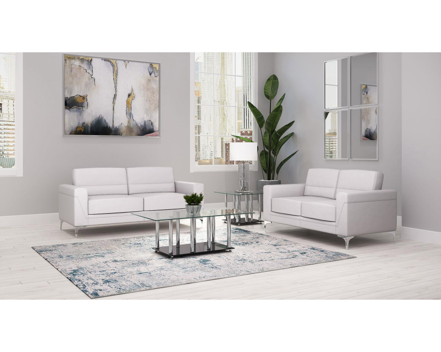 GF U6109 Light Pvc Living Room Set