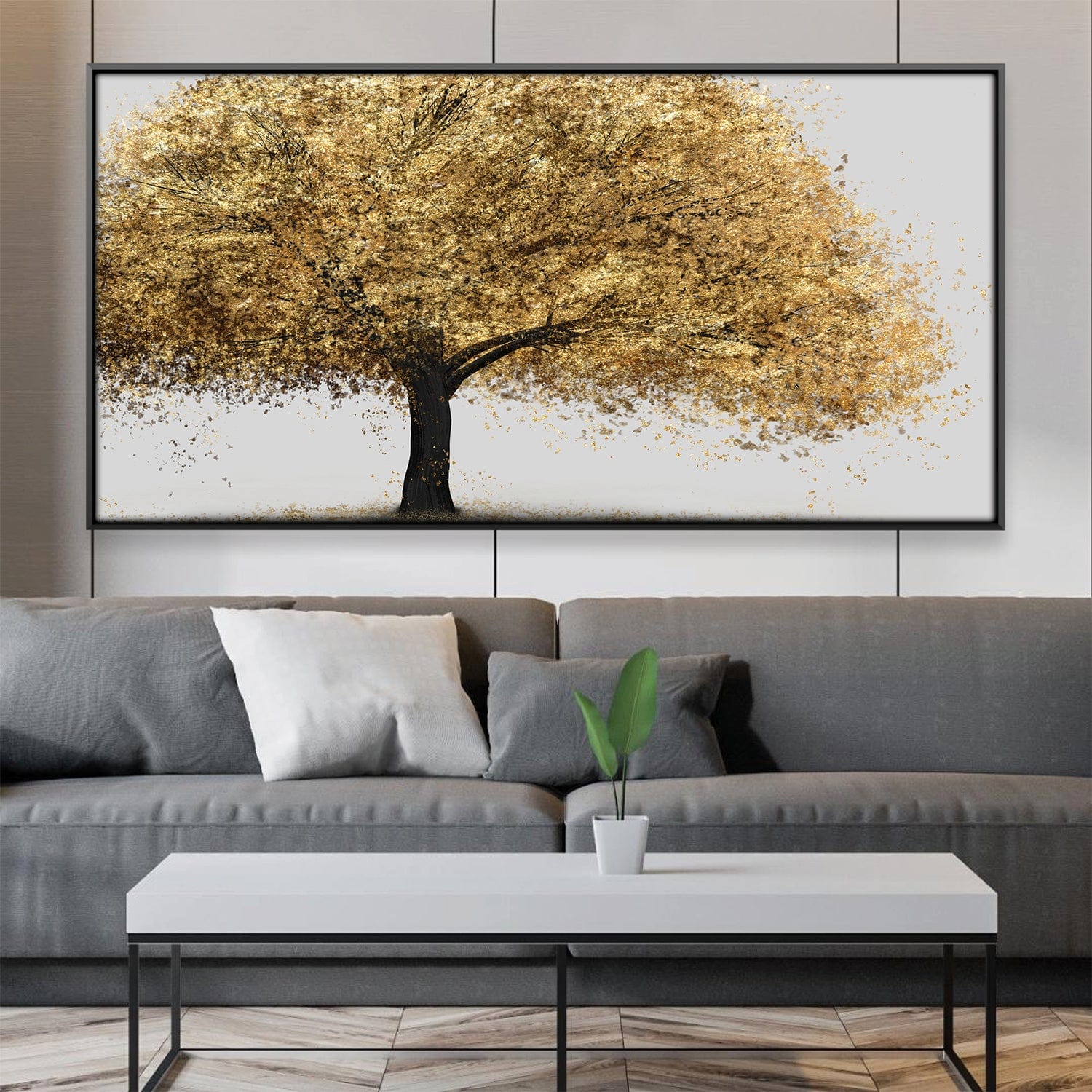 Golden Botany Canvas