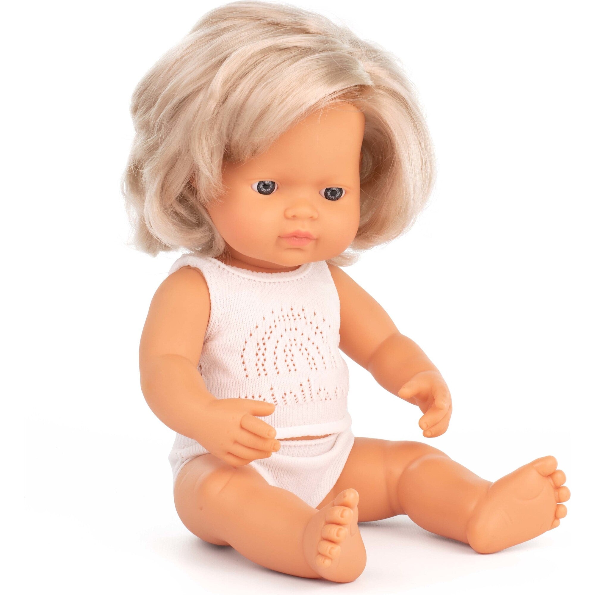 Blond Girl | Caucasian Baby Doll |  15″