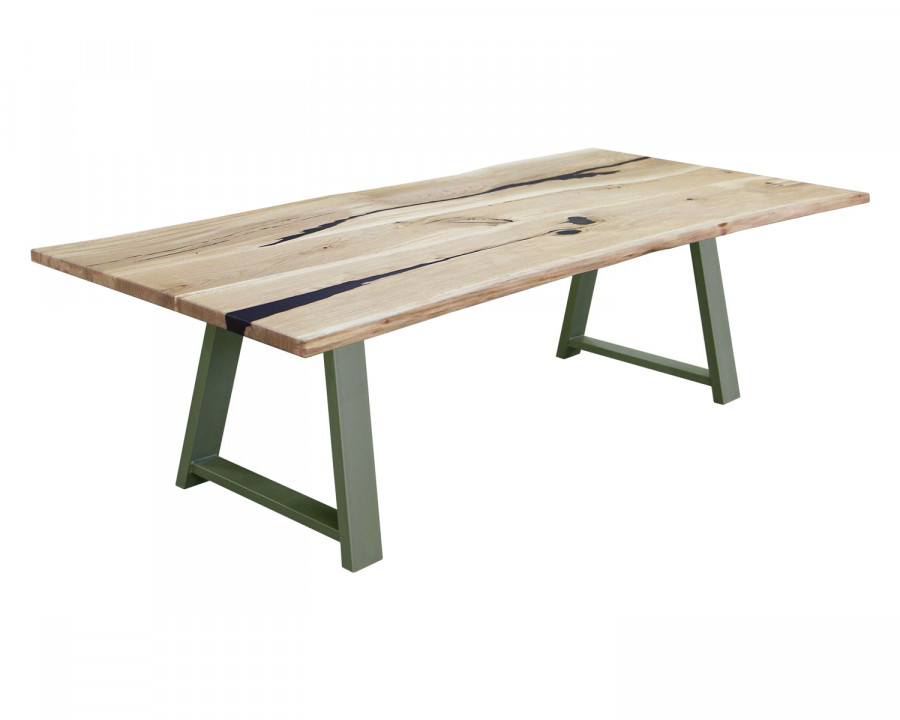 Maxima – Banur-Al Solid Wood Dining Table in Oak Wood