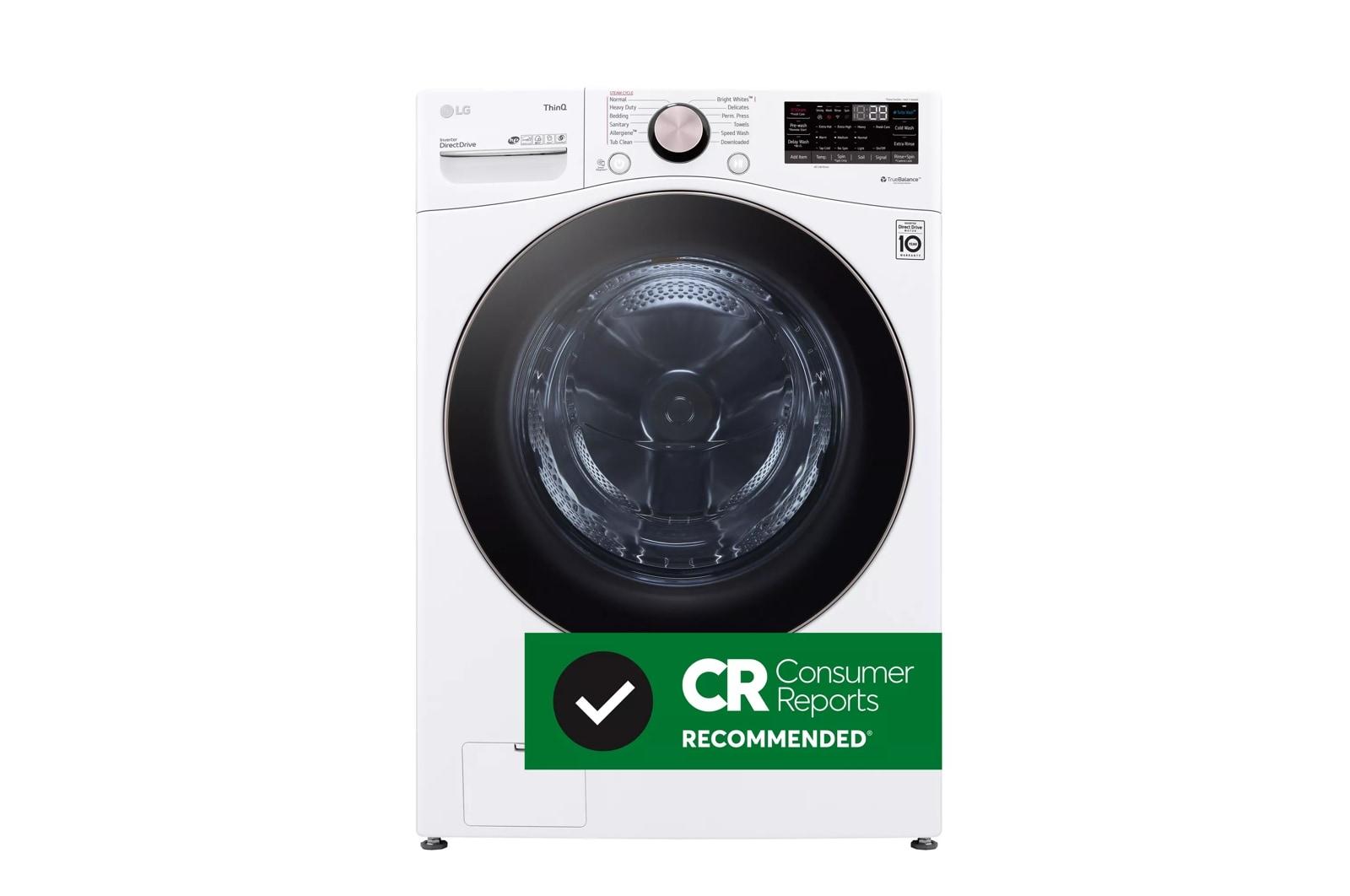 4.5 cu. ft. Ultra Large Capacity Front Load Washer – White