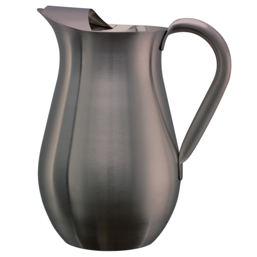 Service Ideas WPB2BSDT – Bell Pitcher, 2 liters, 5-3/4″ x 8-1/2″ x 9-1/2″, dark tungsten