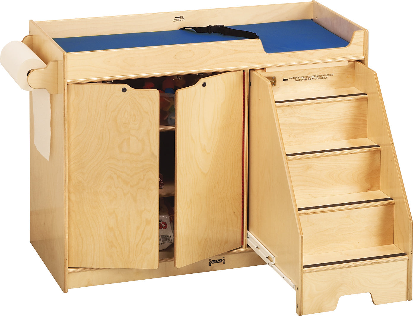 Jonti-Craft Changing Table – with Stairs – Right