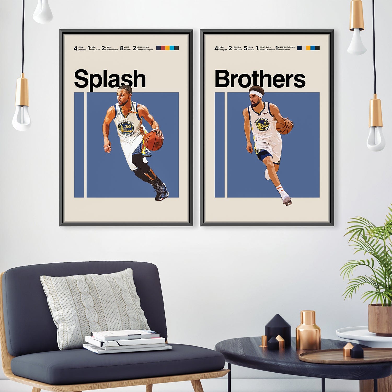 Splash Brothers Canvas