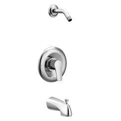 Moen T2803NH Method Single Handle Pressure Balance Tub and Shower Faucet Trim without Showerhead in Chrome