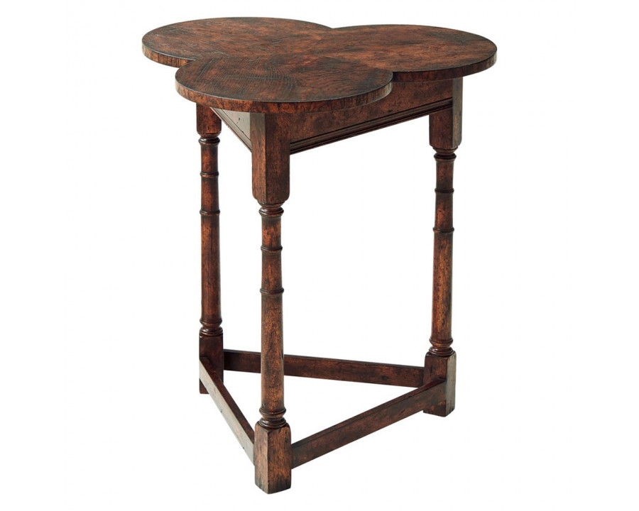 Theodore Alexander – Oak Clover Accent Table